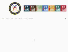 Tablet Screenshot of penangchefs.com